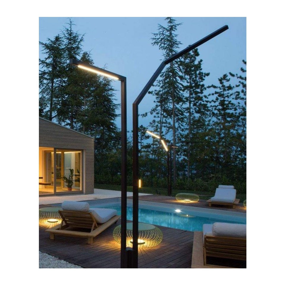 Palo Alto Floor, 3 Light, 310 cm, Green, LED, 45W, On/Off, IP65