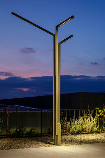 Palo Alto Floor, 3 Light, 310 cm, Green, LED, 45W, On/Off, IP65