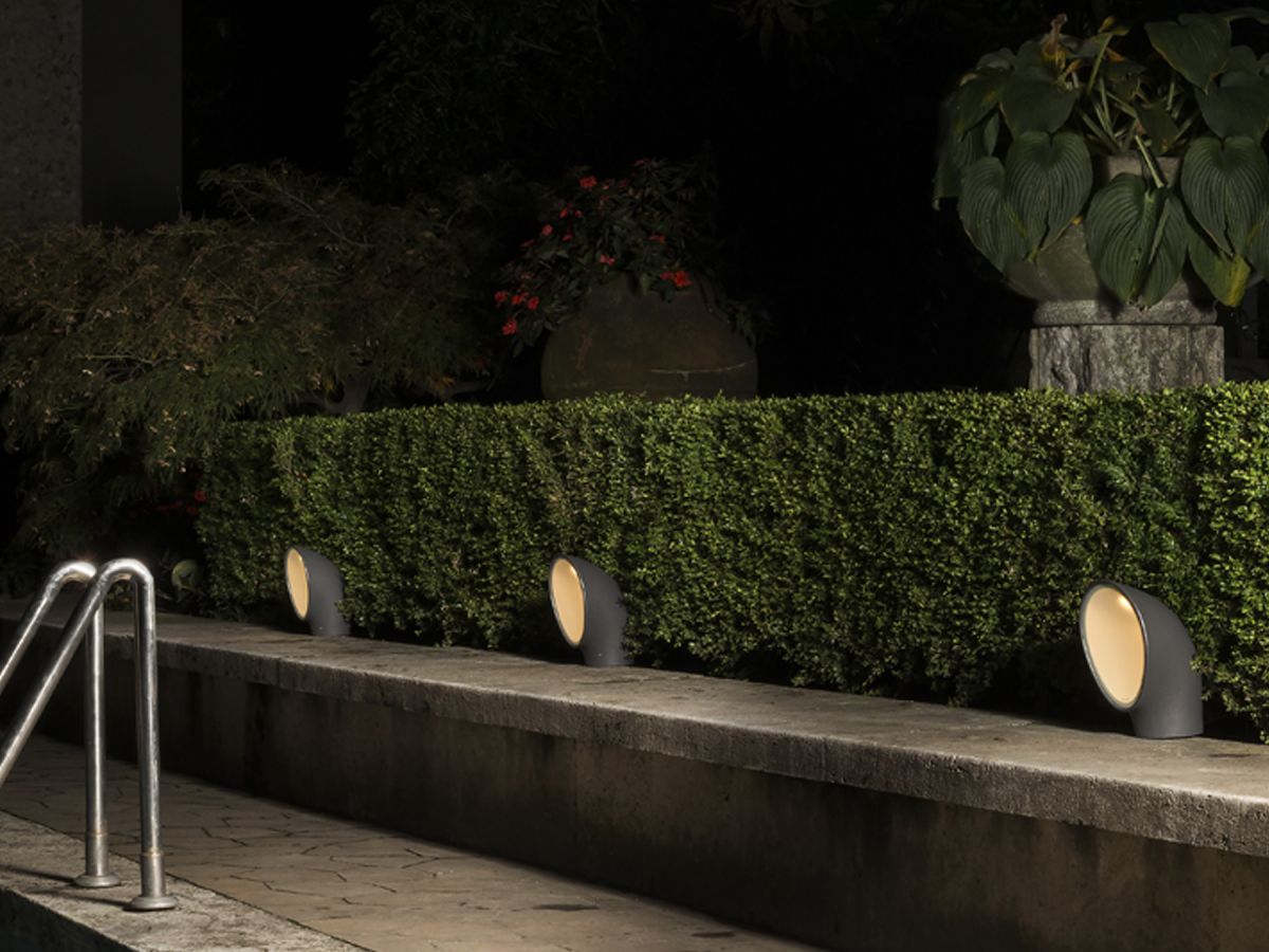 Piroscafo Bollard, Green, LED, On/Off, IP65