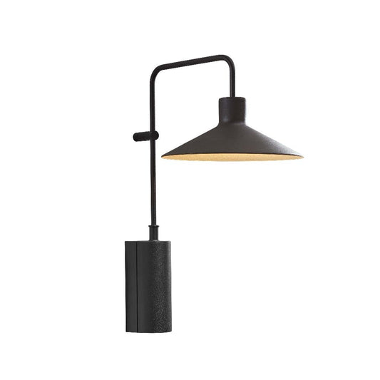 Platet Wall, Black, LED, 4.2W, On/Off, IP66