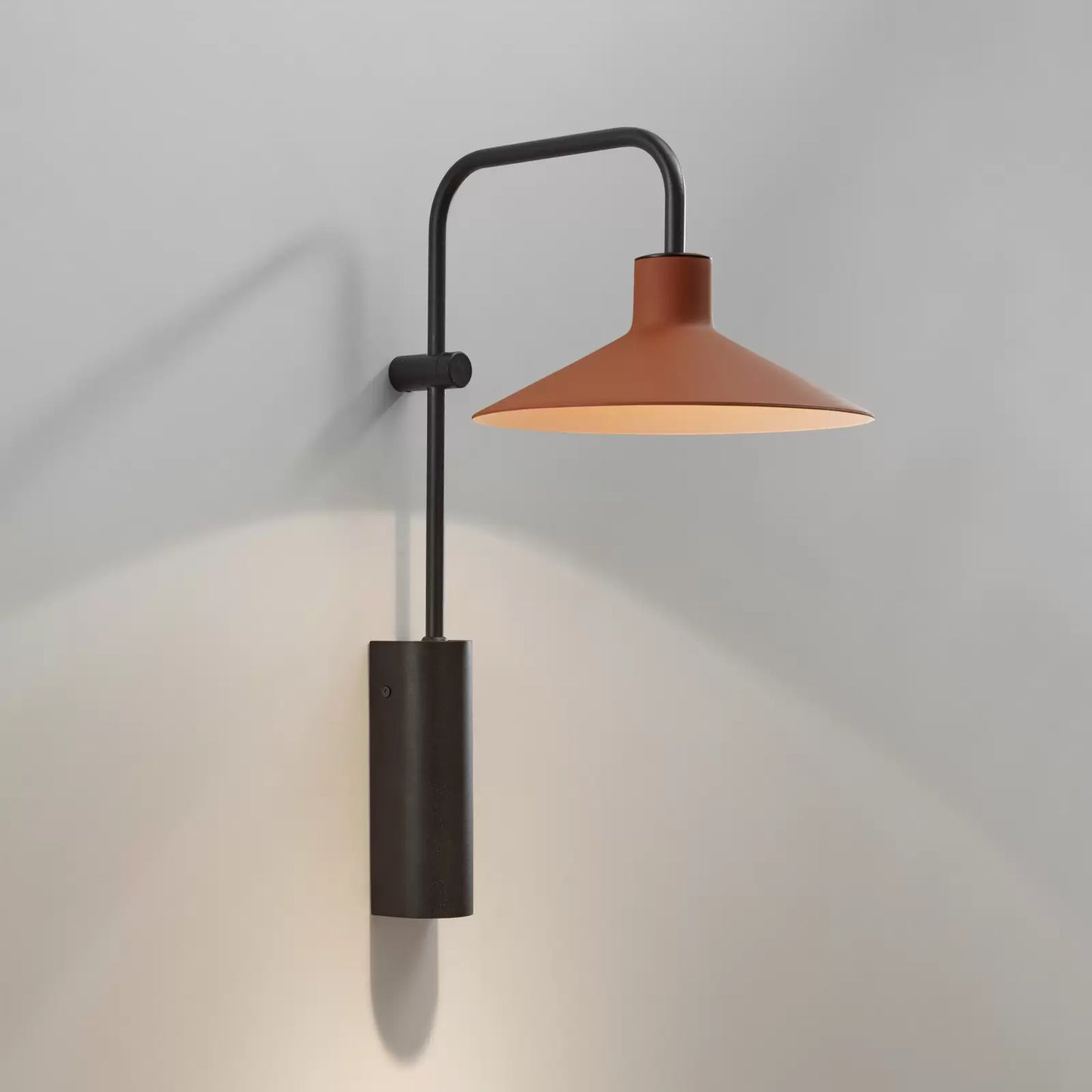 Platet Wall, Terracotta, LED, 4.2W, Thumbswitch, IP20