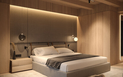 Random Solo Pendant, Clear Glass, LED, Triac Dim, IP20