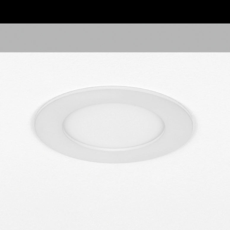 Sol Flush Downlight, Small, Round, White, 6W, LED, Dim, IP40