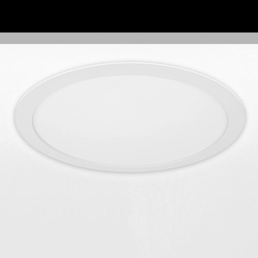 Sol Flush Downlight, XXL, Round, White, 38W, LED, Dim, IP40