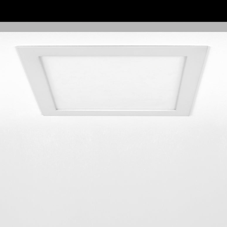 Sol Flush Downlight, XL, Square, White, 26W, LED, Dim, IP40