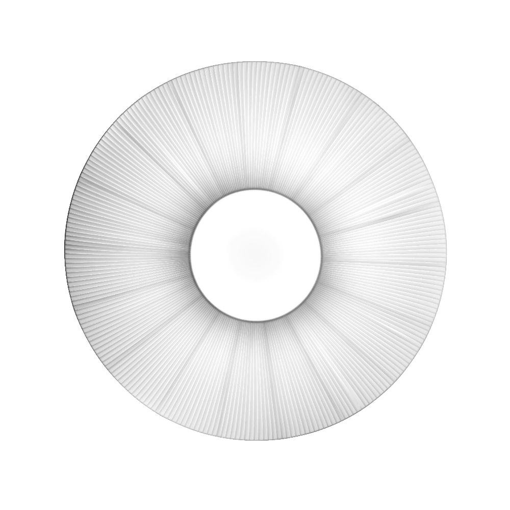 Siam Ceiling, 80 cm, White Ribbons, E27, IP20