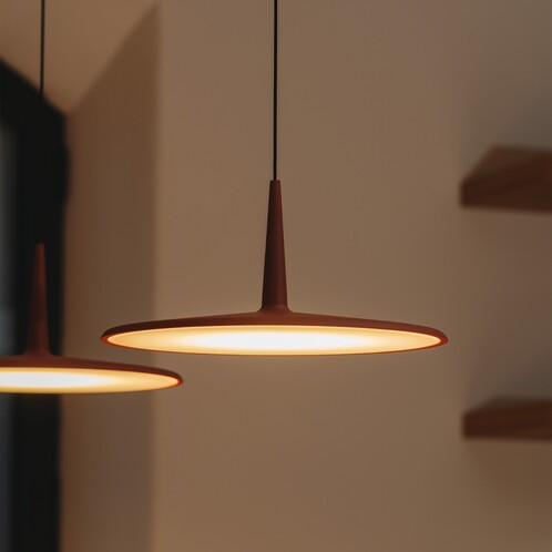 Skan Pendant, 30 cm, White, 9.3W, LED, Dim