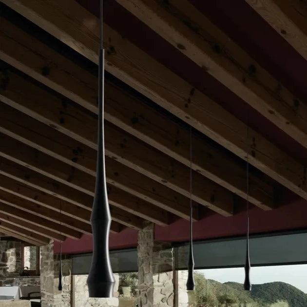 Slend Pendant, Triple Cluster, Black, GU10, IP20