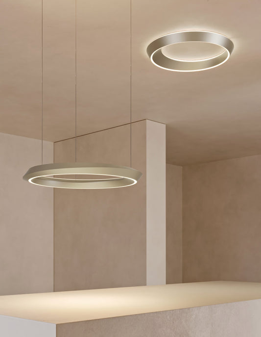 Tidal Ceiling, 60, Champagne, LED, Triac/DALI, IP20