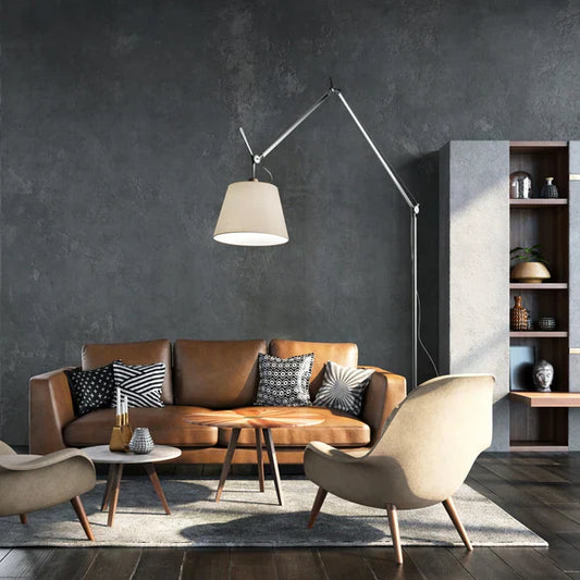 Tolomeo Floor, Mega, Silk Shade, E27, IP20