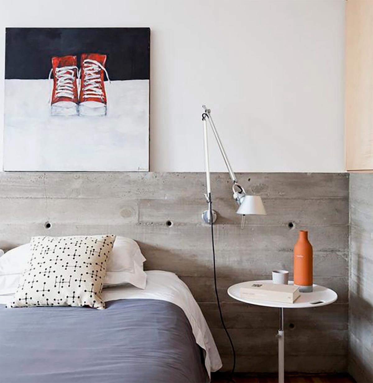 Tolomeo Wall, Micro, Red, E14, IP20