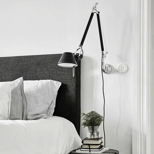 Tolomeo Wall, Micro, Red, E14, IP20