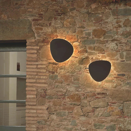 Tria Wall, 28 cm, Graphite Brown, LED, 11.5W, Triac Dim, IP66