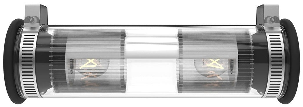 Tube Bulb Wall or Ceiling, 37 cm, Mesh, E14, IP20