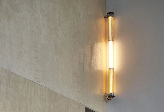 Tube 360 Wall, 102 cm, White with Gold, LED, Triac Dim, IP65