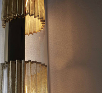 Tube Bulb Pendant, Linear Horizontal, 72 cm, Mesh, E27, IP20