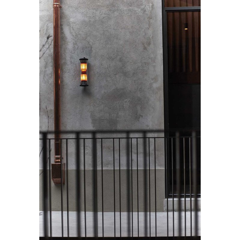 Tube Bulb Wall or Ceiling, 132 cm, Gold Reflector No Mesh, E27, IP64