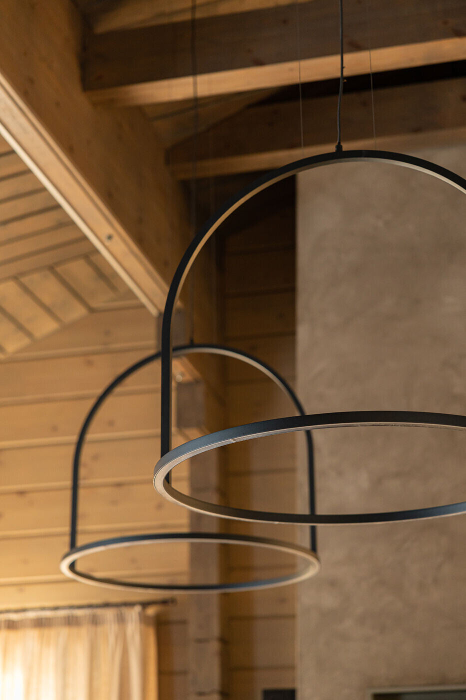 U-Light Pendant Rust, LED, 1-10v or Casambi Dim, IP20