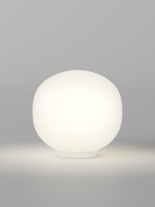 Volum Table or Floor Lamp, White Glass, IP20