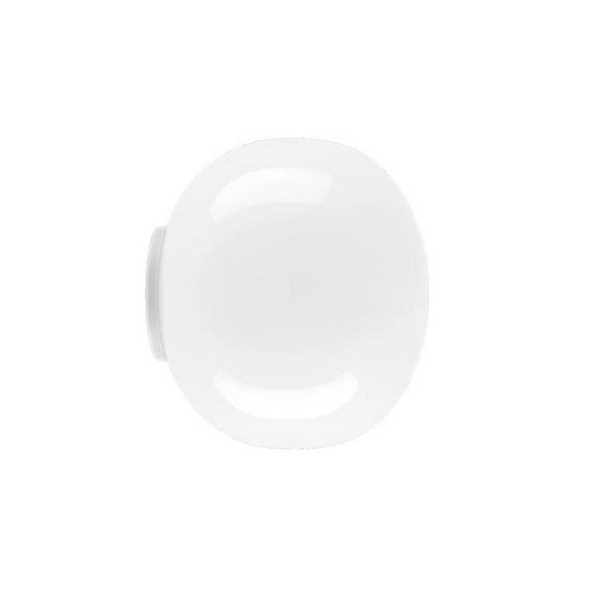 Volum Wall, 29 cm, White Glass, E27, IP54