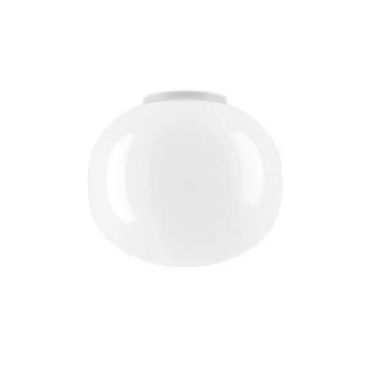 Volum Ceiling, 29 cm, White Glass, E27, IP54