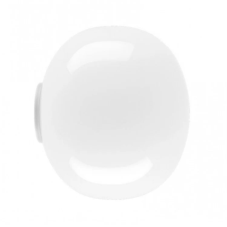 Volum Wall with Mirror Mount, White Glass, E14, IP54