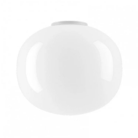 Volum Ceiling, 42 cm, White Glass, E27, IP54