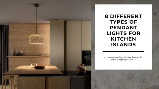 8 Different Types of Pendant Lights for Kitchen Islands