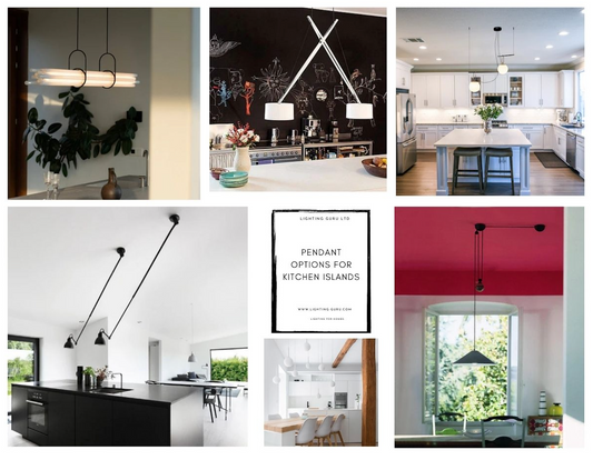 Different Kinds of Pendants for Kitchen Islands