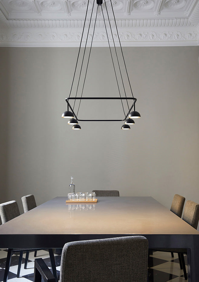 Cupolina Horizontal Pendant, LED, IP20