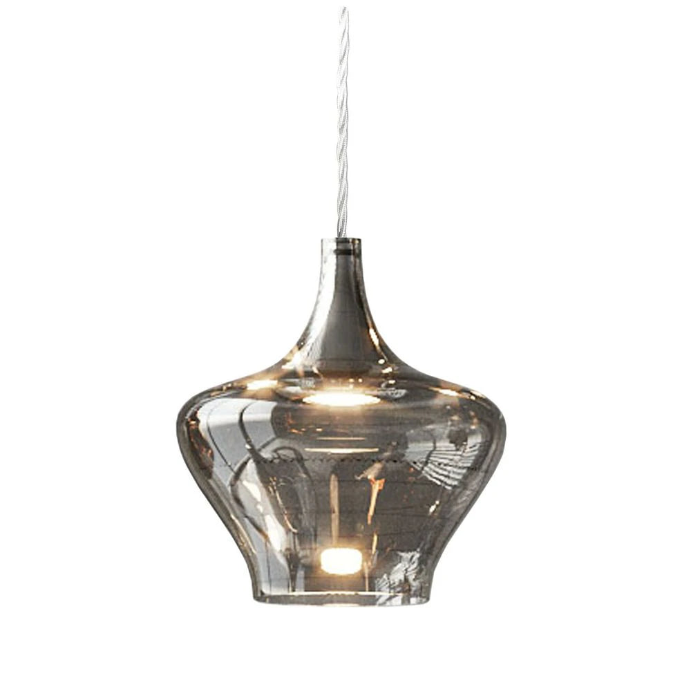 Nostalgia Pendant, Smoke Glass, LED, Triac Dim, IP20