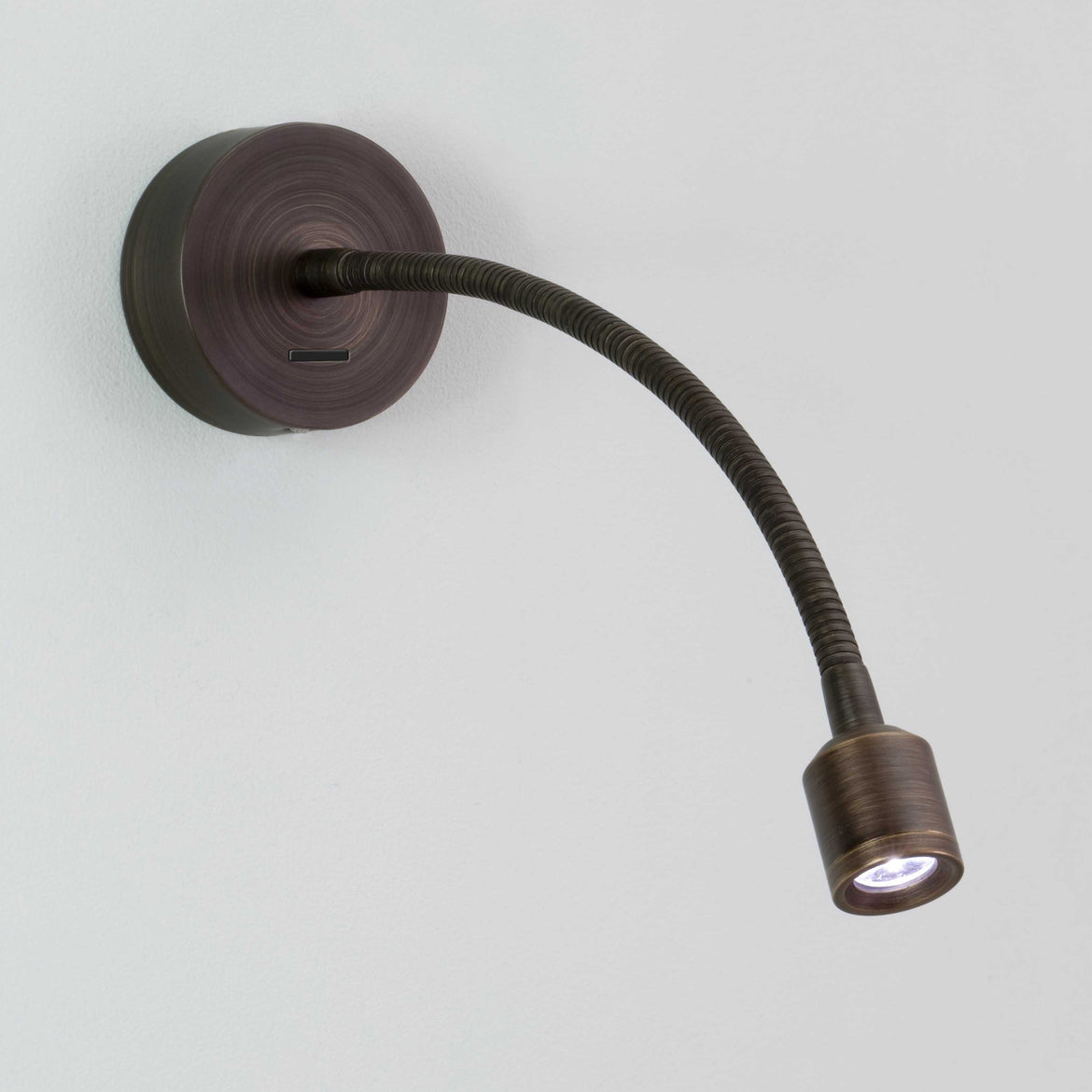 Fosso Reading Wall Light, Gooseneck Arm, LED, IP20