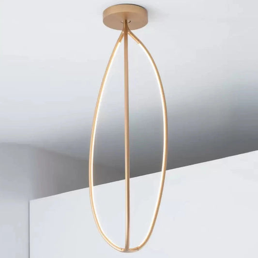 Arrival Pendant, Brass, LED, Push or App Dim, IP20