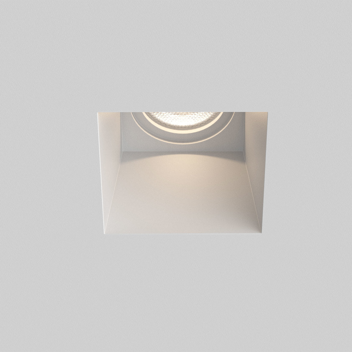 Blanco Square Downlight, Plastered In, GU10, IP20