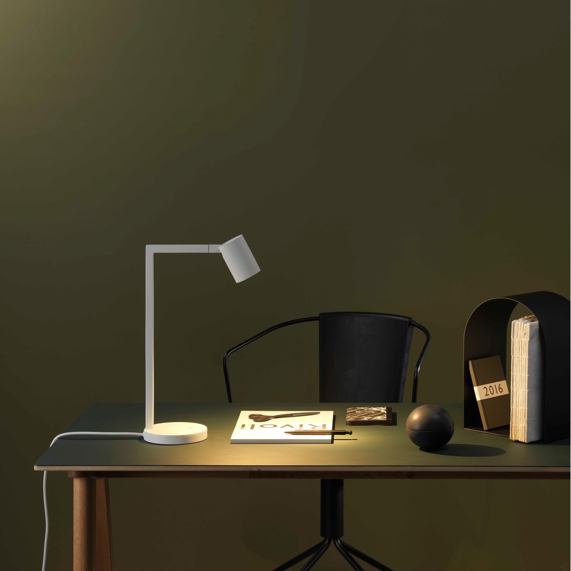 Ascoli Reading Desk Lamp, Adjustable, GU10, IP20