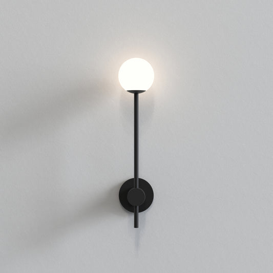 Orb Wall Light, Black, G9, IP44