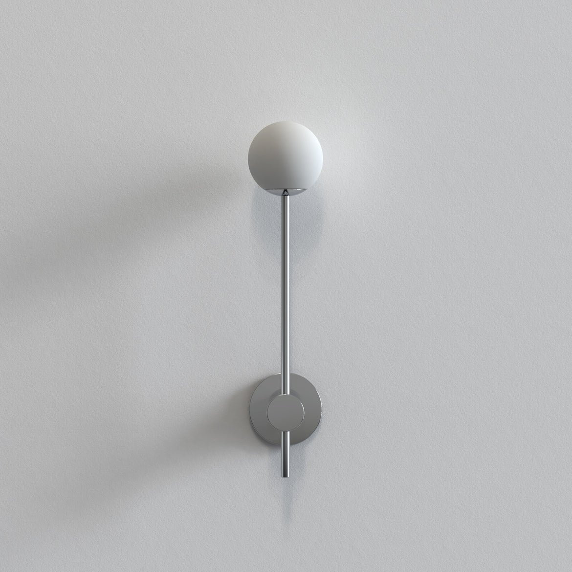 Orb Wall Light, Polished Chrome, G9, IP44