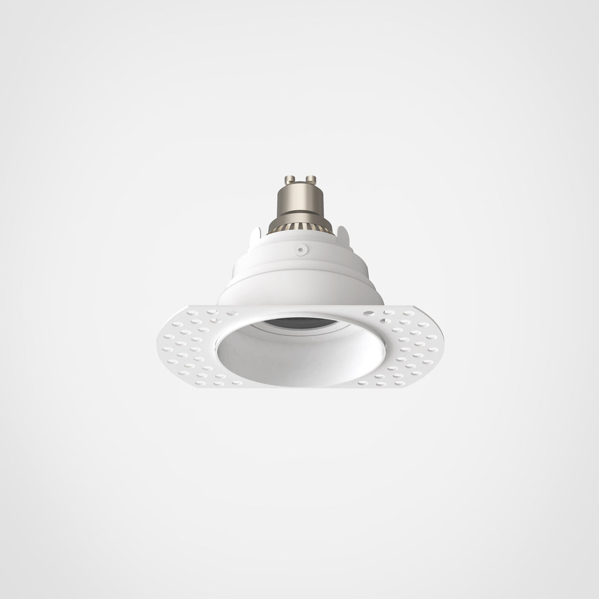 Terry Trimless Round Downlight, Adjustable, GU10, IP20, Fire Rated