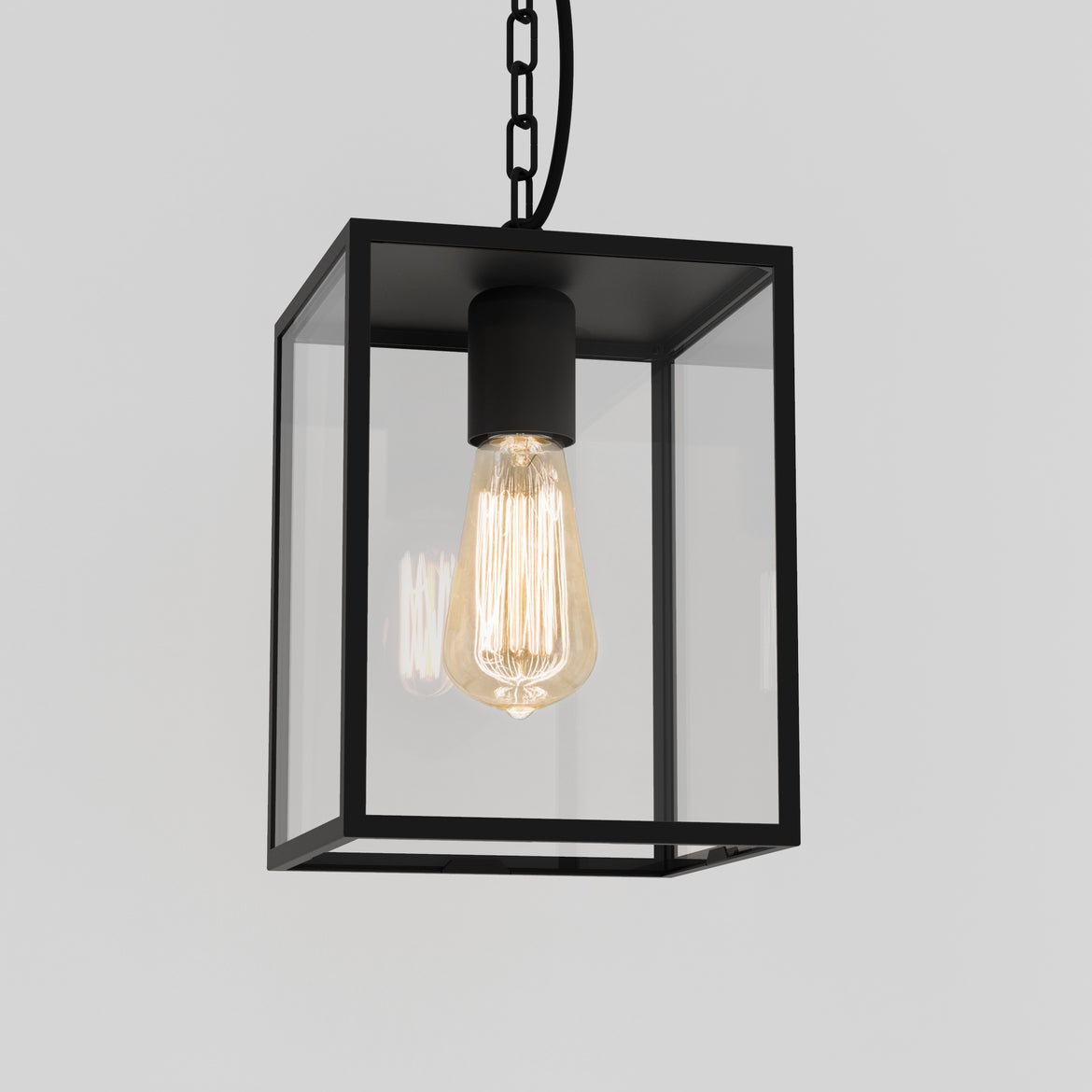 Homefield Pendant, Black, E27, IP23