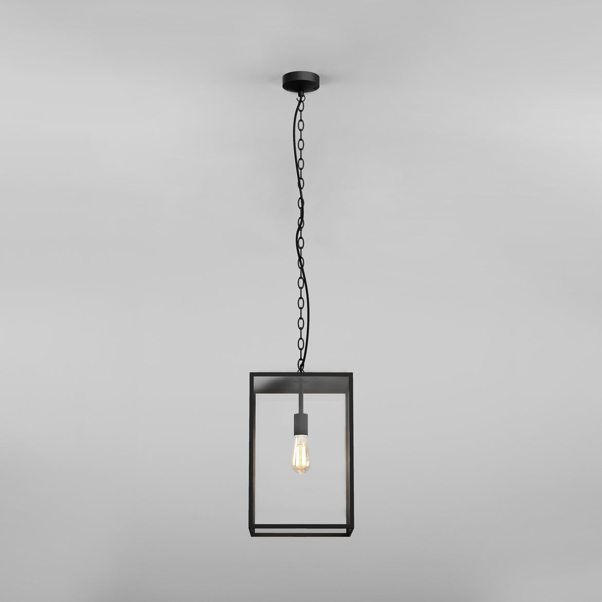 Homefield Pendant, Black, E27, IP23