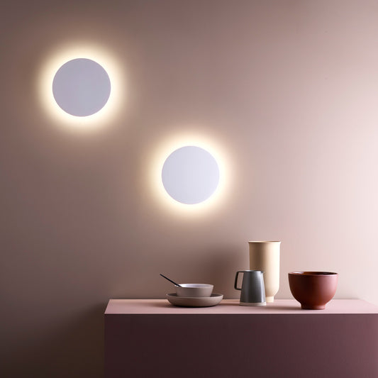 Eclipse Wall Light, Plaster, LED, On/Off, IP20