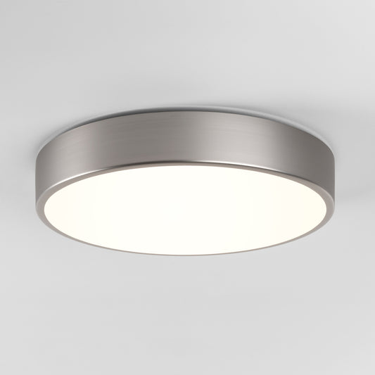 Mallon Ceiling Light, Matte Nickel, LED, Triac Dim, IP44