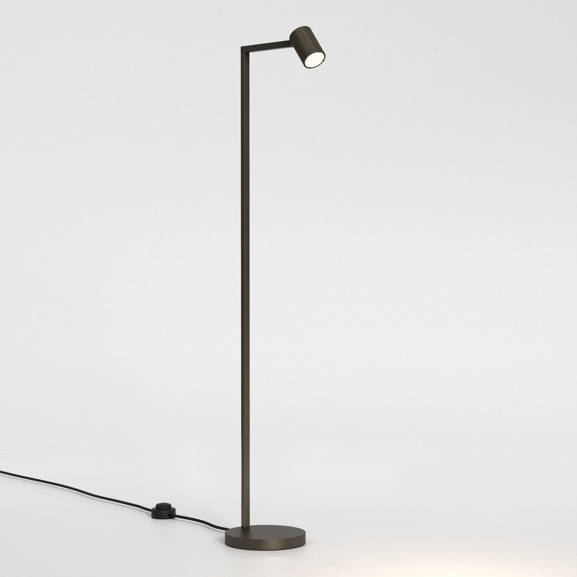 Ascoli Reading Floor Lamp, Adjustable, GU10, IP20