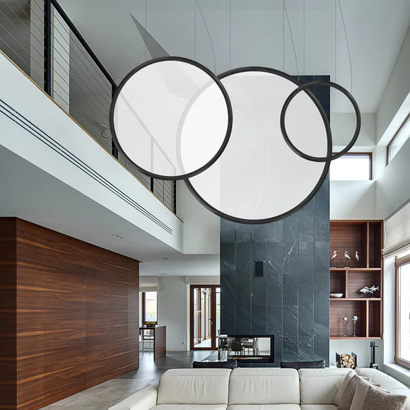 Discovery Pendant, Round Vertical, LED 3000K, Push and App Dim, IP20