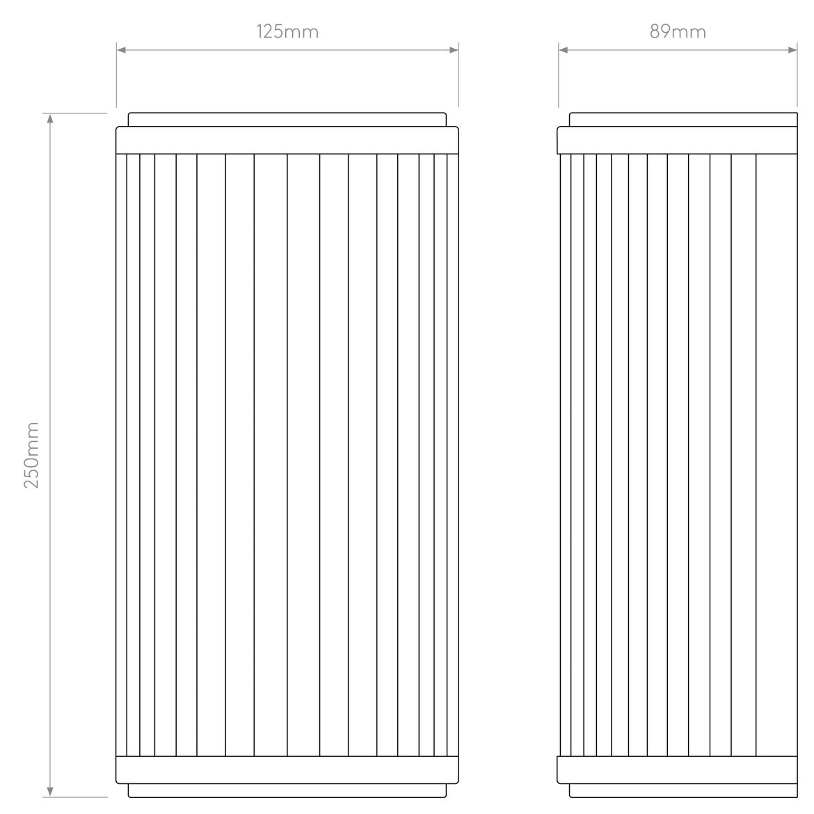 Versailles Wall Light, LED, Phase Dim, IP44