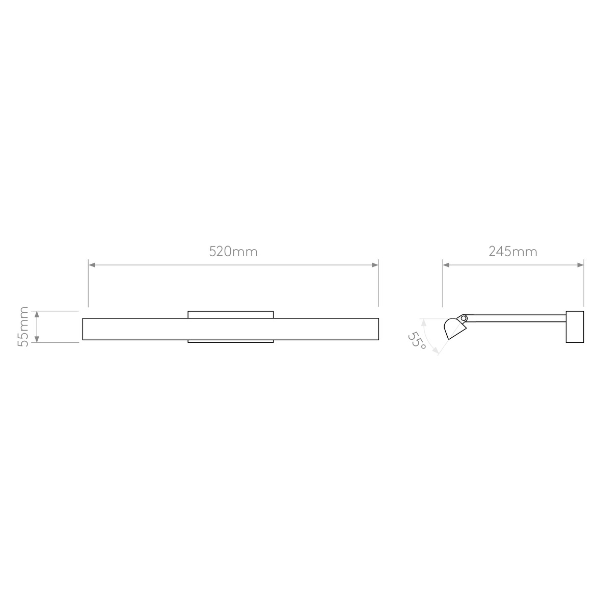 Renoir Picture Light, LED, Phase Dim, IP20