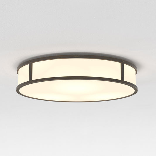 Mashiko Round Ceiling, Bronze, E27, IP44