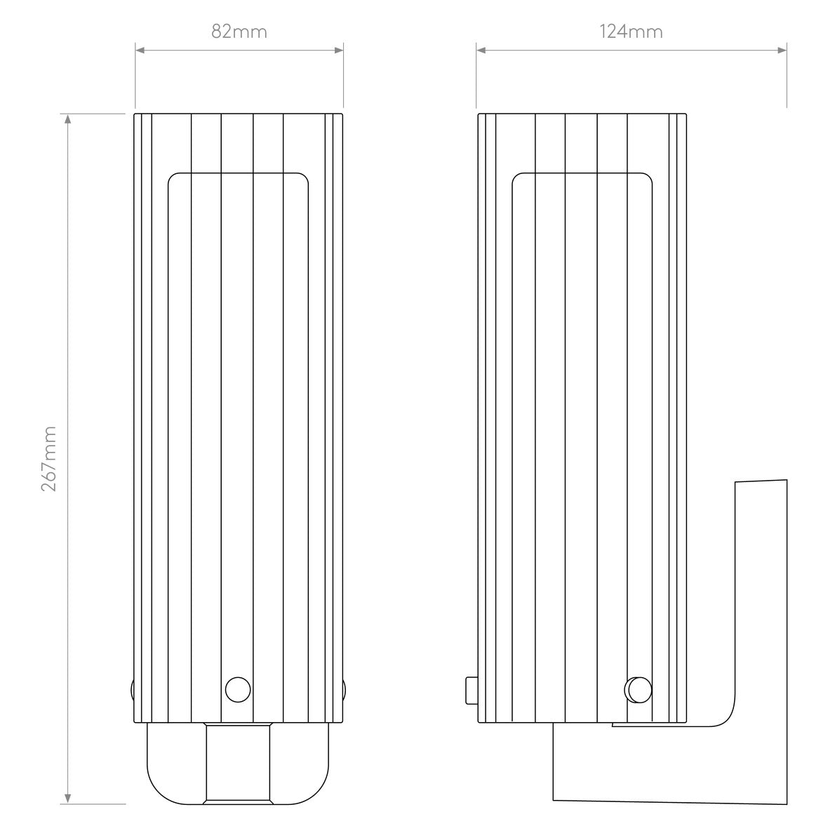 Ottavino Wall Light, E14, IP44