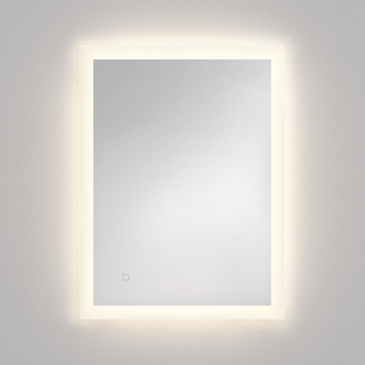 Ascot Illuminated Mirror, Rectangle 80, LED, Variable Kelvins, NO DIM, IP44