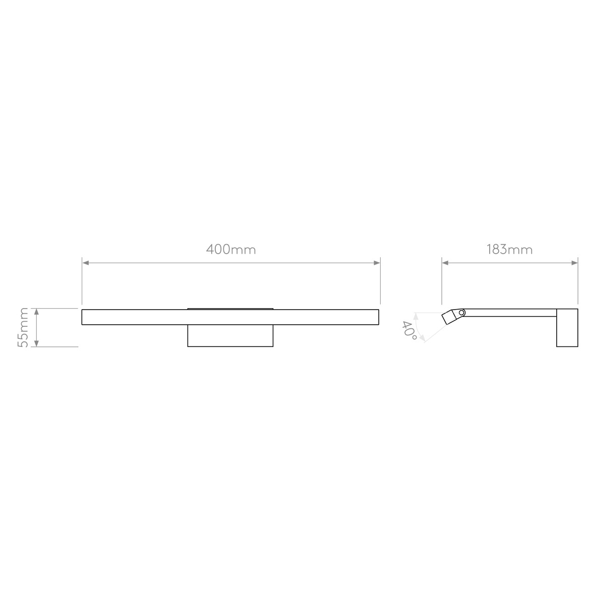 Mondrian Picture Light, LED, On/Off, IP20